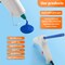 Blue hot Glue Sticks Full Size 0.43” Dia x 8” Long, 52 pcs Hot melt Adhesive Glue Sticks, All-Purpose Colored Glue Gun Sticks for Christmas Decoration Crafting Arts School Home Repair Bonding